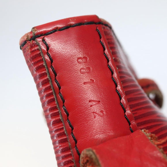 LOUIS VUITTON Epi Noe Shoulder Bag Red M44007 LV Auth 142738