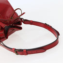 LOUIS VUITTON Epi Noe Shoulder Bag Red M44007 LV Auth 142738-7