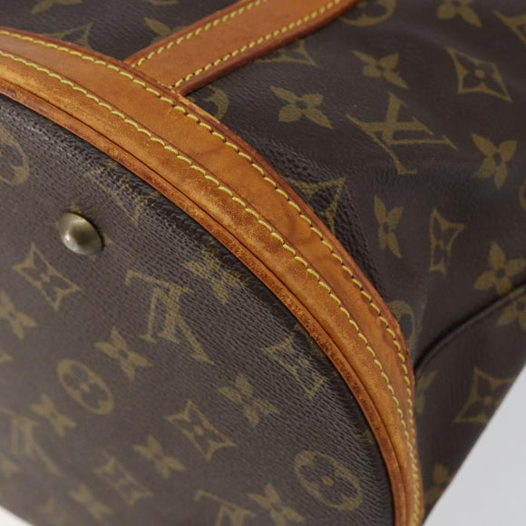 LOUIS VUITTON Monogram Bucket GM Shoulder Bag M42236 LV Auth 142746