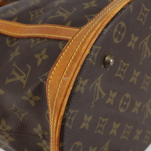 LOUIS VUITTON Monogram Bucket GM Shoulder Bag M42236 LV Auth 142746