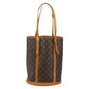 LOUIS VUITTON Monogram Bucket GM Shoulder Bag M42236 LV Auth 142746-13