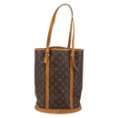 LOUIS VUITTON Monogram Bucket GM Shoulder Bag M42236 LV Auth 142746-2