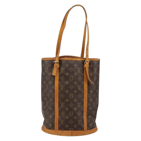 LOUIS VUITTON Monogram Bucket GM Shoulder Bag M42236 LV Auth 142746