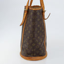 LOUIS VUITTON Monogram Bucket GM Shoulder Bag M42236 LV Auth 142746-4
