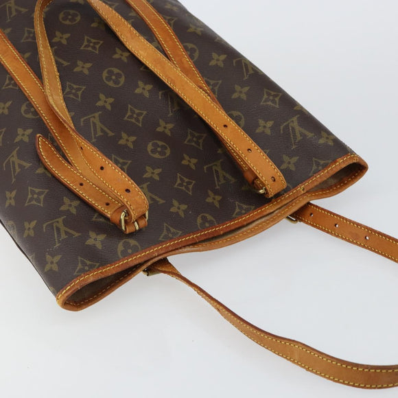 LOUIS VUITTON Monogram Bucket GM Shoulder Bag M42236 LV Auth 142746