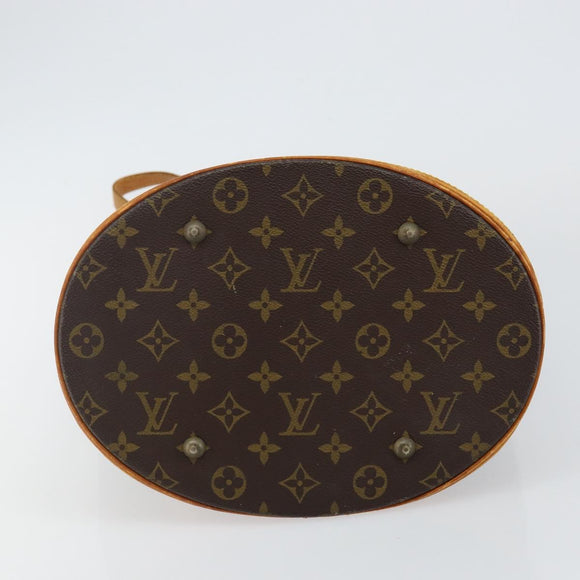 LOUIS VUITTON Monogram Bucket GM Shoulder Bag M42236 LV Auth 142746