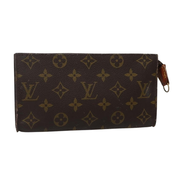 LOUIS VUITTON Monogram Bucket GM Accessory Pouch LV Auth 142747