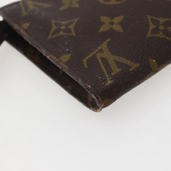 LOUIS VUITTON Monogram Bucket GM Accessory Pouch LV Auth 142747