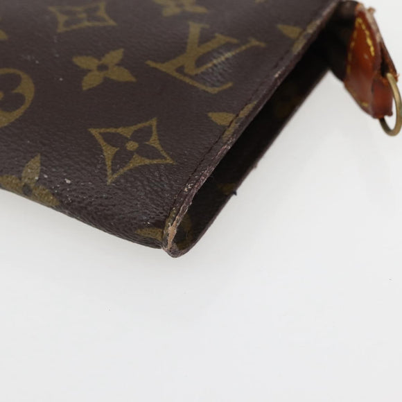 LOUIS VUITTON Monogram Bucket GM Accessory Pouch LV Auth 142747
