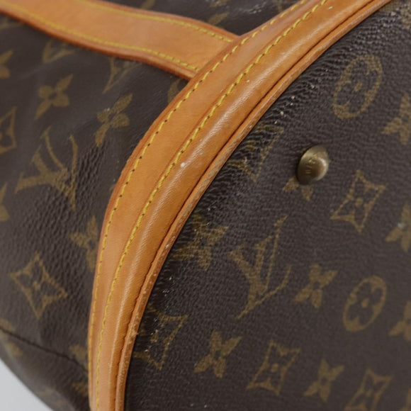 LOUIS VUITTON Monogram Bucket GM Shoulder Bag Vintage M42236 LV Auth 142748
