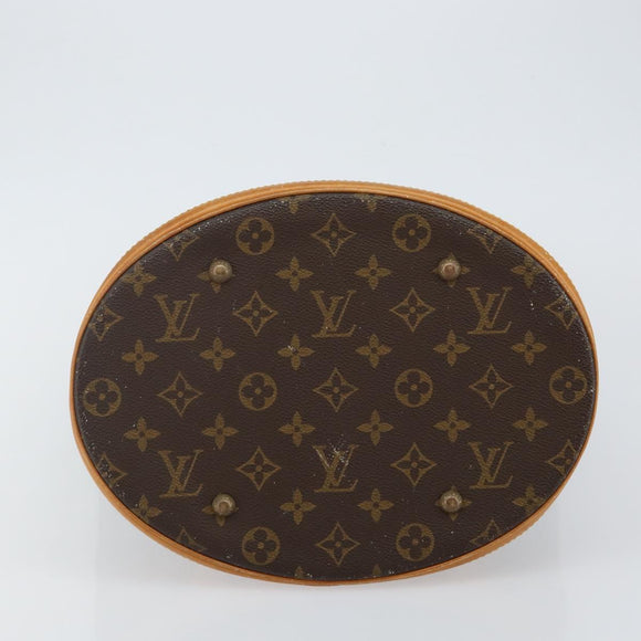 LOUIS VUITTON Monogram Bucket GM Shoulder Bag Vintage M42236 LV Auth 142748