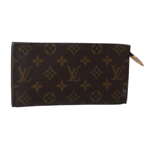 LOUIS VUITTON Monogram Bucket GM Accessory Pouch Vintage LV Auth 142749