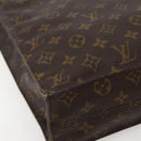 LOUIS VUITTON Monogram Sac Plat Hand Bag M51140 LV Auth 142750-11