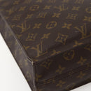 LOUIS VUITTON Monogram Sac Plat Hand Bag M51140 LV Auth 142750-13