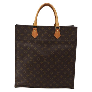 LOUIS VUITTON Monogram Sac Plat Hand Bag M51140 LV Auth 142750 - 0