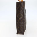 LOUIS VUITTON Monogram Sac Plat Hand Bag M51140 LV Auth 142750-5