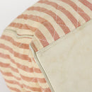 CHANEL Matelasse Tote Bag Canvas Red Gold CC Auth 142751-15