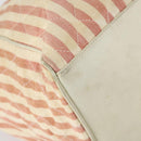 CHANEL Matelasse Tote Bag Canvas Red Gold CC Auth 142751-17
