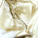 CHANEL Matelasse Tote Bag Canvas Red Gold CC Auth 142751-21