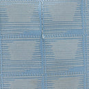 CHANEL New Travel Line Tote Bag Nylon Light Blue Silver CC Auth 142752-5