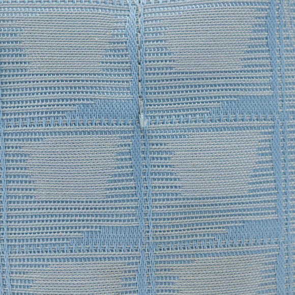 CHANEL New Travel Line Tote Bag Nylon Light Blue Silver CC Auth 142752