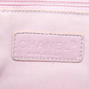 CHANEL Tote Bag Canvas Multicolor Silver CC Auth 142753-18