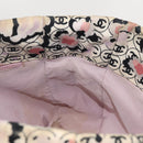CHANEL Tote Bag Canvas Multicolor Silver CC Auth 142753-11