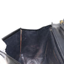 CHANEL Chain Shoulder Bag Patent leather Black Gold CC Auth 142755-23