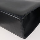 Salvatore Ferragamo Vala Hand Bag Leather Navy Gold Auth 142756-17