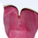 LOUIS VUITTON Vernis Pochette Cosmetic PM Rouge Grunadine M91746 LV Auth 142757-19