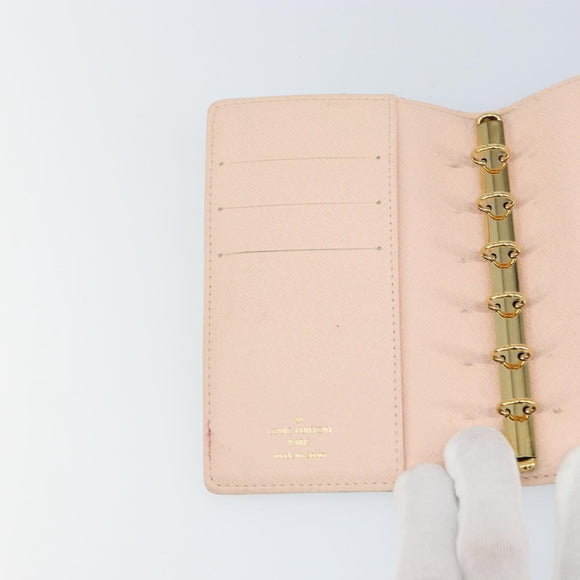 LOUIS VUITTON Monogram Agenda Koala PM Day Planner Cover R21013 LV Auth 142758