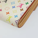LOUIS VUITTON Multicolor Portefeuille Koala Rich Wallet White M58081 Auth 142759-15