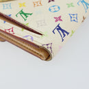 LOUIS VUITTON Multicolor Portefeuille Koala Rich Wallet White M58081 Auth 142759-16