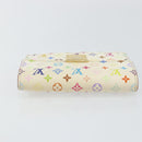 LOUIS VUITTON Multicolor Portefeuille Koala Rich Wallet White M58081 Auth 142759-5