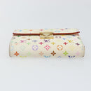 LOUIS VUITTON Multicolor Portefeuille Koala Rich Wallet White M58081 Auth 142759-6
