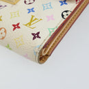 LOUIS VUITTON Multicolor Portefeuille Koala Rich Wallet White M58081 Auth 142759-7