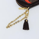 LOUIS VUITTON Vernis Porte Monnaie Ecruil Coin Purse Amarante M91386 Auth 142760-8