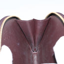 LOUIS VUITTON Vernis Porte Monnaie Ecruil Coin Purse Amarante M91386 Auth 142760-18