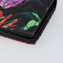 GUCCI GG Marmont Ken Scott Wallet Leather Black 466492 Auth 142761-10