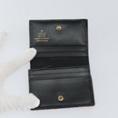GUCCI GG Marmont Ken Scott Wallet Leather Black 466492 Auth 142761-13