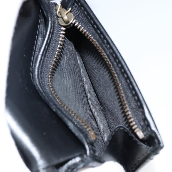 GUCCI GG Marmont Ken Scott Wallet Leather Black 466492 Auth 142761