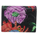 GUCCI GG Marmont Ken Scott Wallet Leather Black 466492 Auth 142761-3