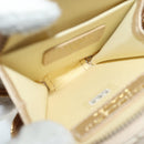 CHANEL Matelasse AirPods Case & Coin Purse 2024 Year Gift Gold CC Auth 142763M-10