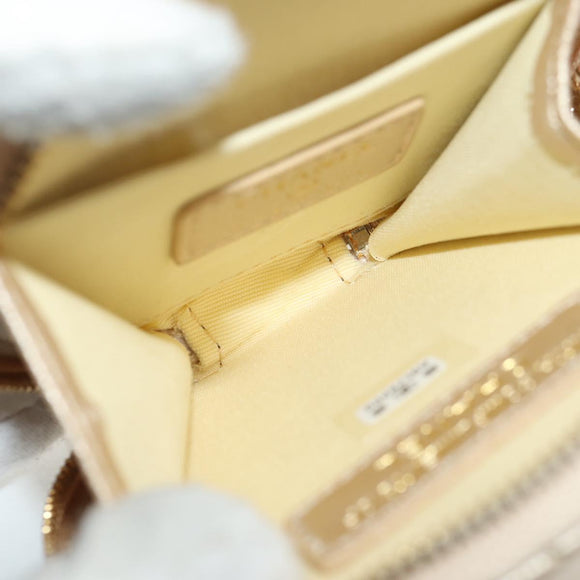 CHANEL Matelasse AirPods Case & Coin Purse 2024 Year Gift Gold CC Auth 142763M