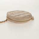 CHANEL Matelasse AirPods Case & Coin Purse 2024 Year Gift Gold CC Auth 142763M-5