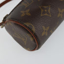 LOUIS VUITTON Monogram Papillon Pouch LV Auth 142766-14
