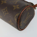 LOUIS VUITTON Monogram Papillon Pouch LV Auth 142766-15