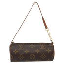 LOUIS VUITTON Monogram Papillon Pouch LV Auth 142766-13