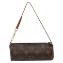 LOUIS VUITTON Monogram Papillon Pouch LV Auth 142766-2
