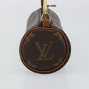 LOUIS VUITTON Monogram Papillon Pouch LV Auth 142766-3